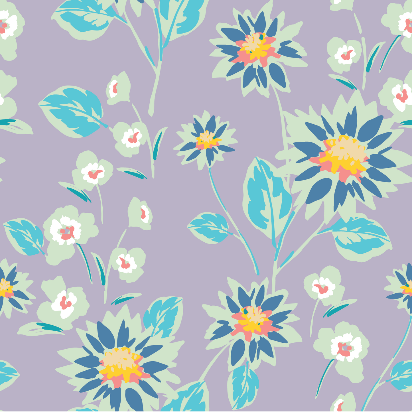 'Coral Gables Vines' Wallpaper