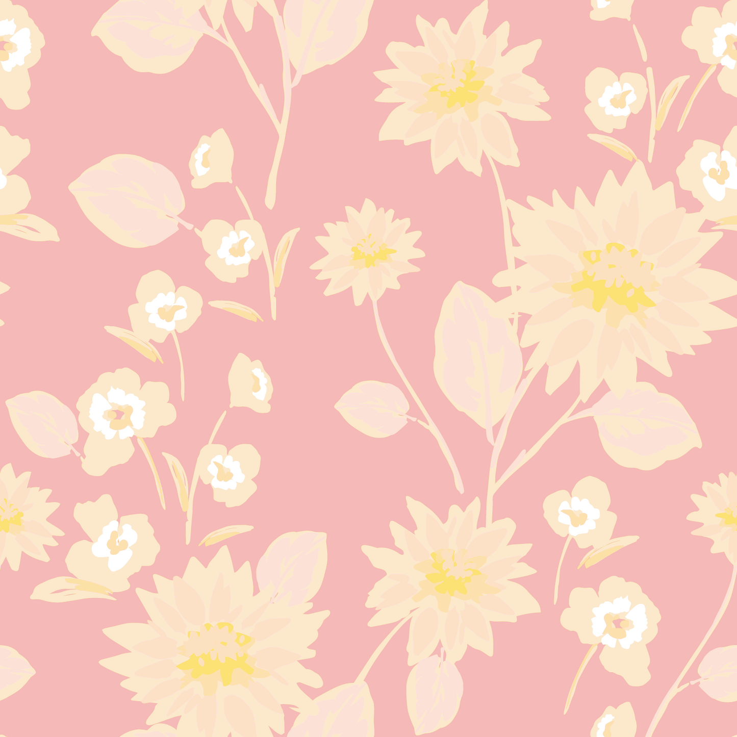 'Coral Gables Vines' Wallpaper