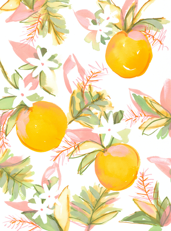 Orange Blossom Wallpaper