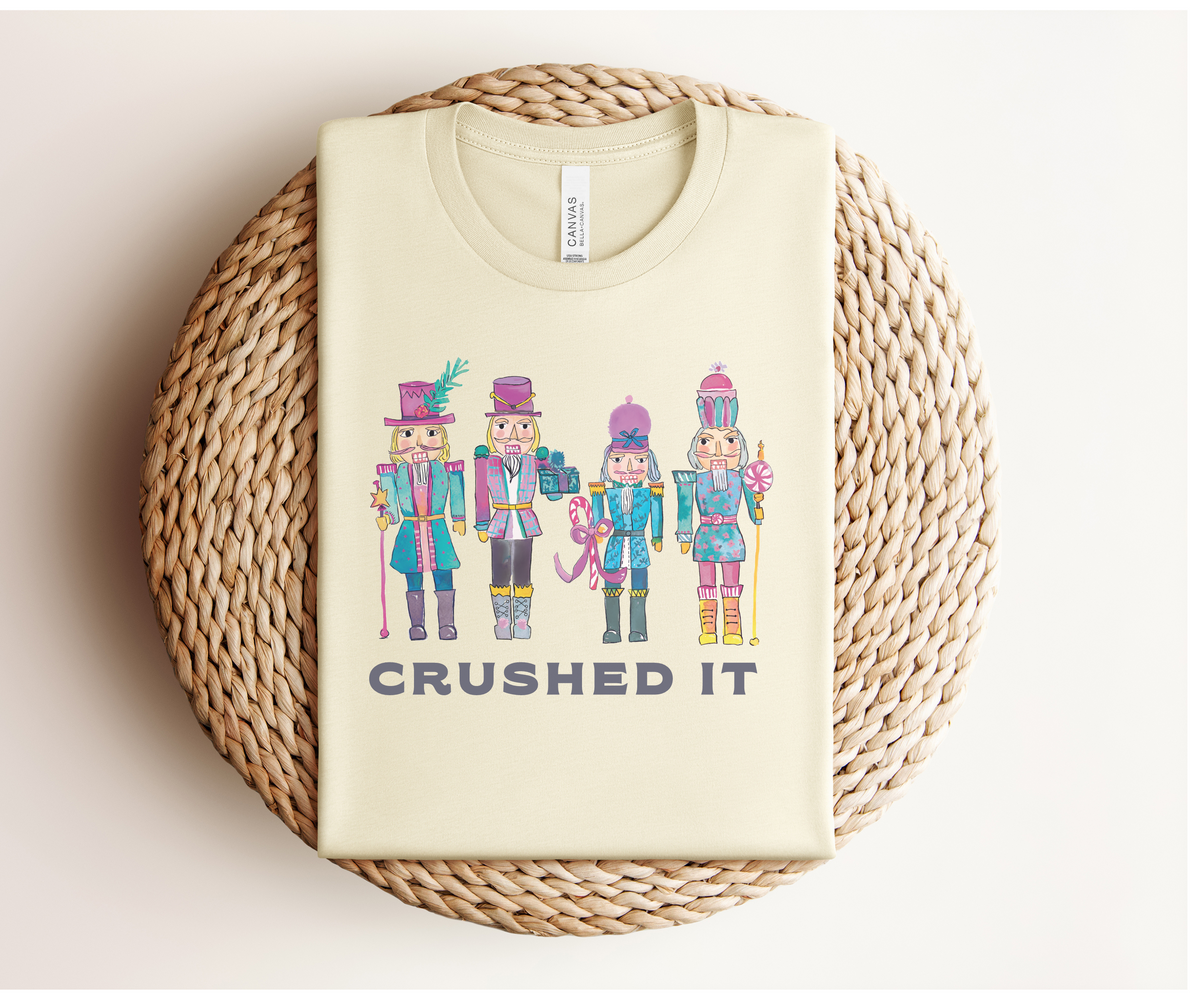 Crushed It Nutcracker Holiday T-shirt (YOUTH)