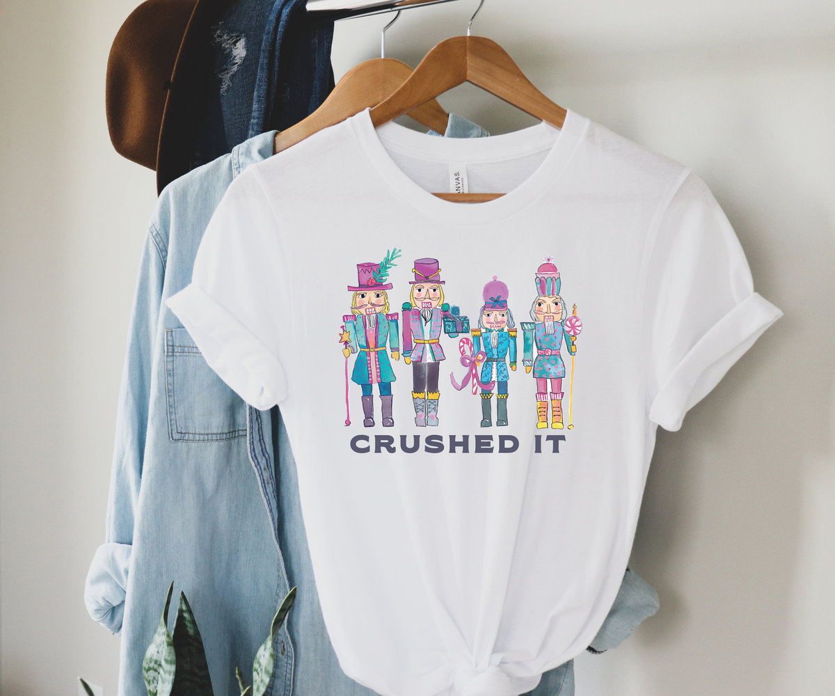 Crushed It Nutcracker Holiday T-shirt TODDLER)(