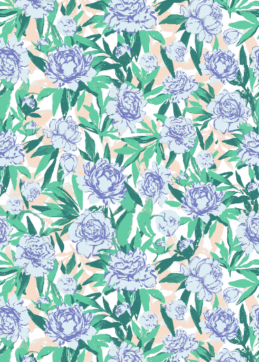 'Amelia Rosewood' Fabric