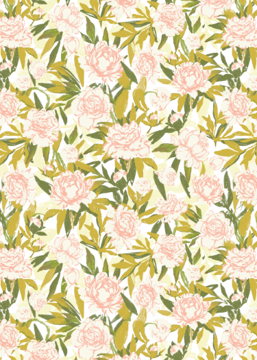 Load image 1 in gallery view. 'Amelia Rosewood' Fabric