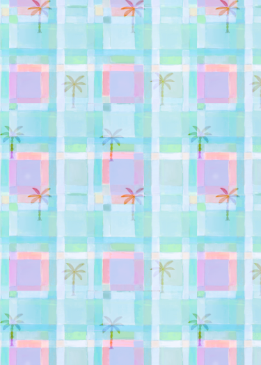 Load image 1 in gallery view. 'Collins Avenue' Fabric