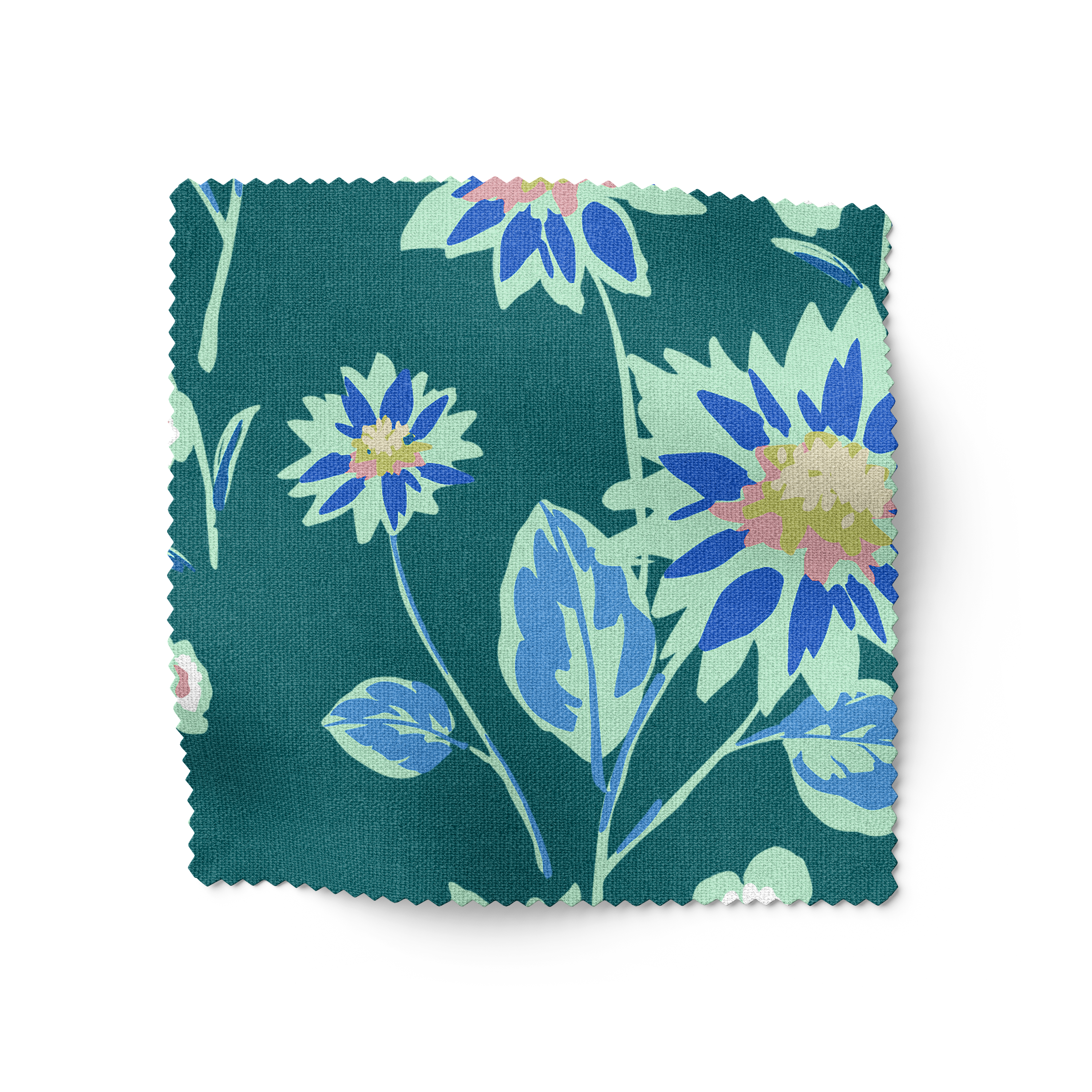 'Coral Gables Vines' Fabric