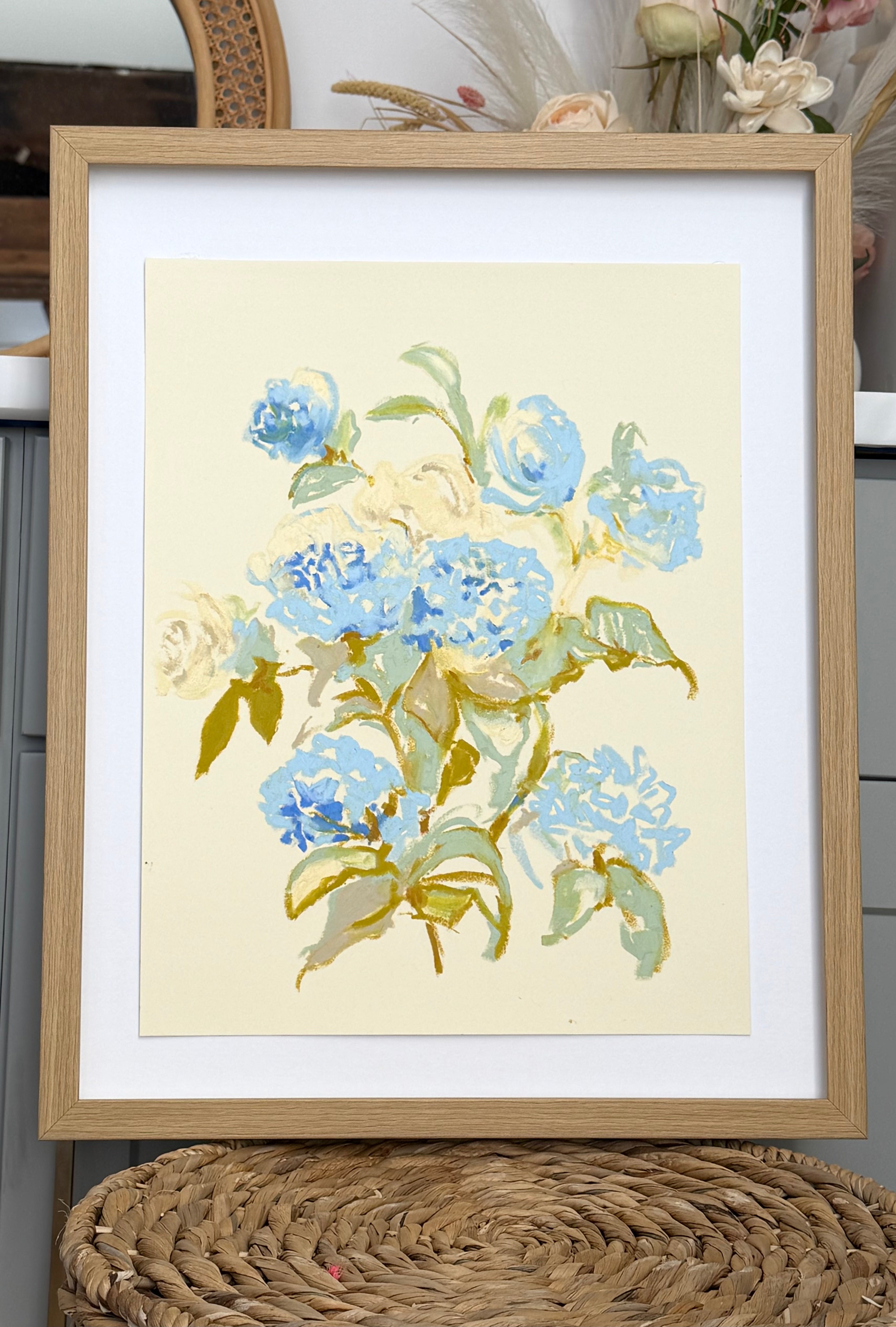 Hydrangea Oil Study