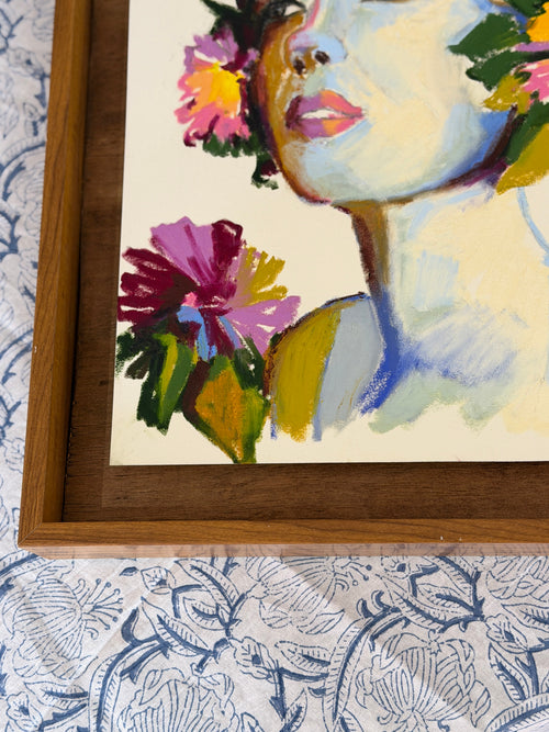 Load image 1 in gallery view. Sunshine Girl Oil Study