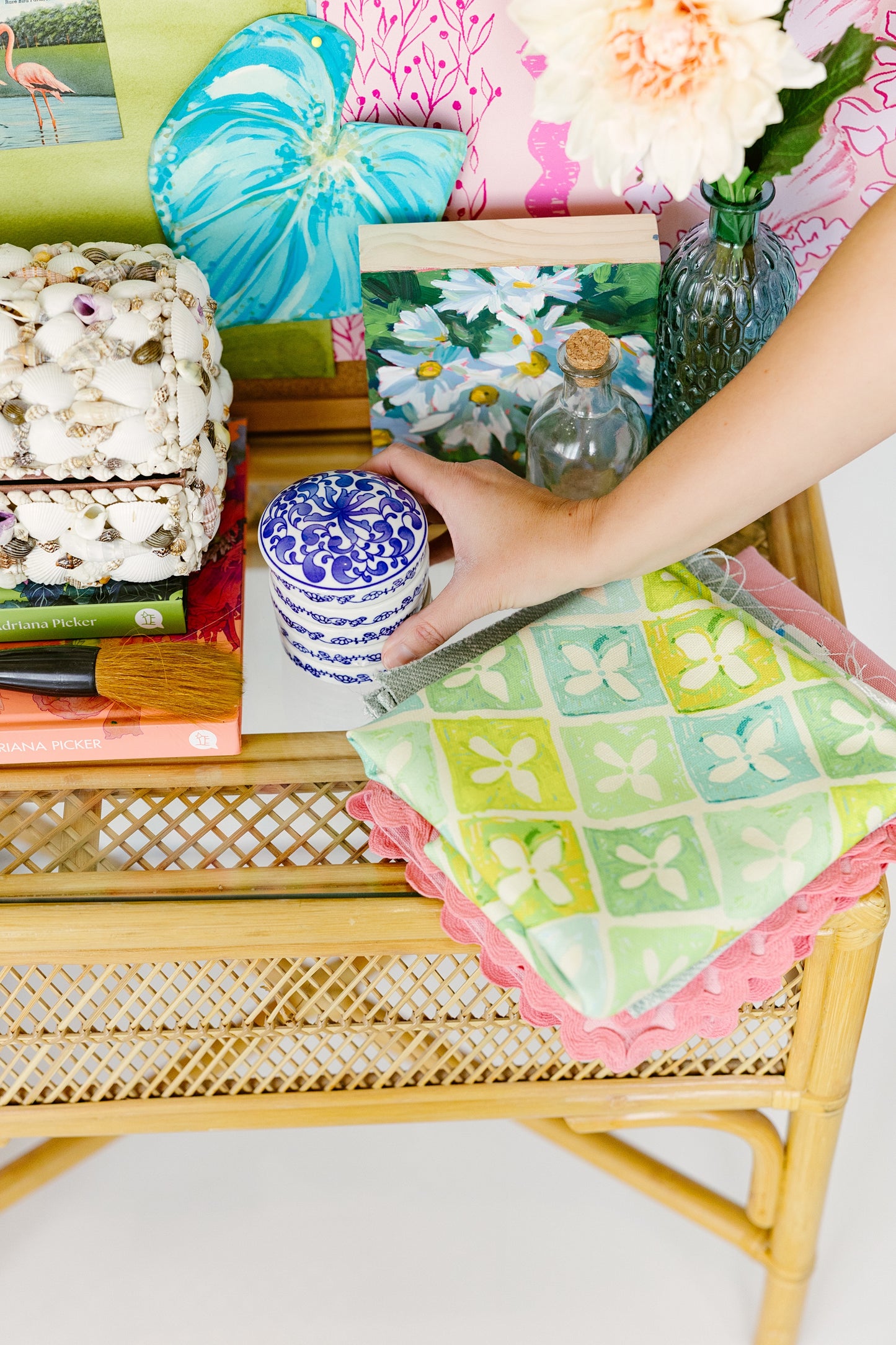 'Coquina Bloom' Fabric