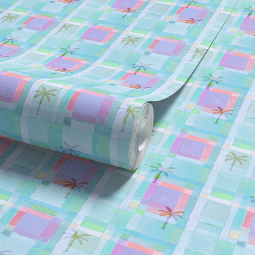 Load image 1 in gallery view. 'Collins Avenue' Wallpaper