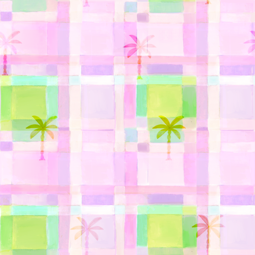Load image 1 in gallery view. 'Collins Avenue' Wallpaper