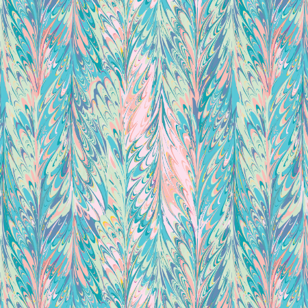 Load image 1 in gallery view. 'Art Deco Marbled' Fabric