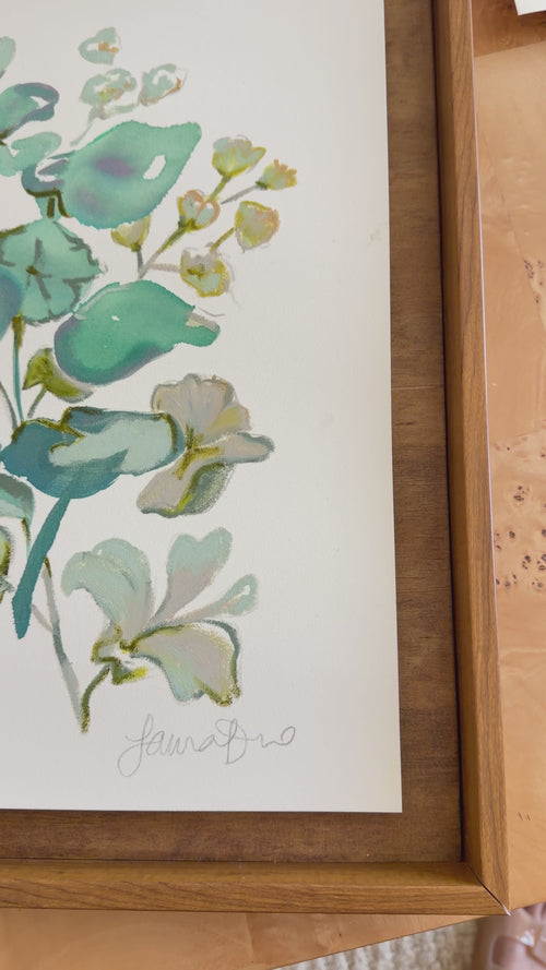 Load image 1 in gallery view. Abstract Geranium Oil Study
