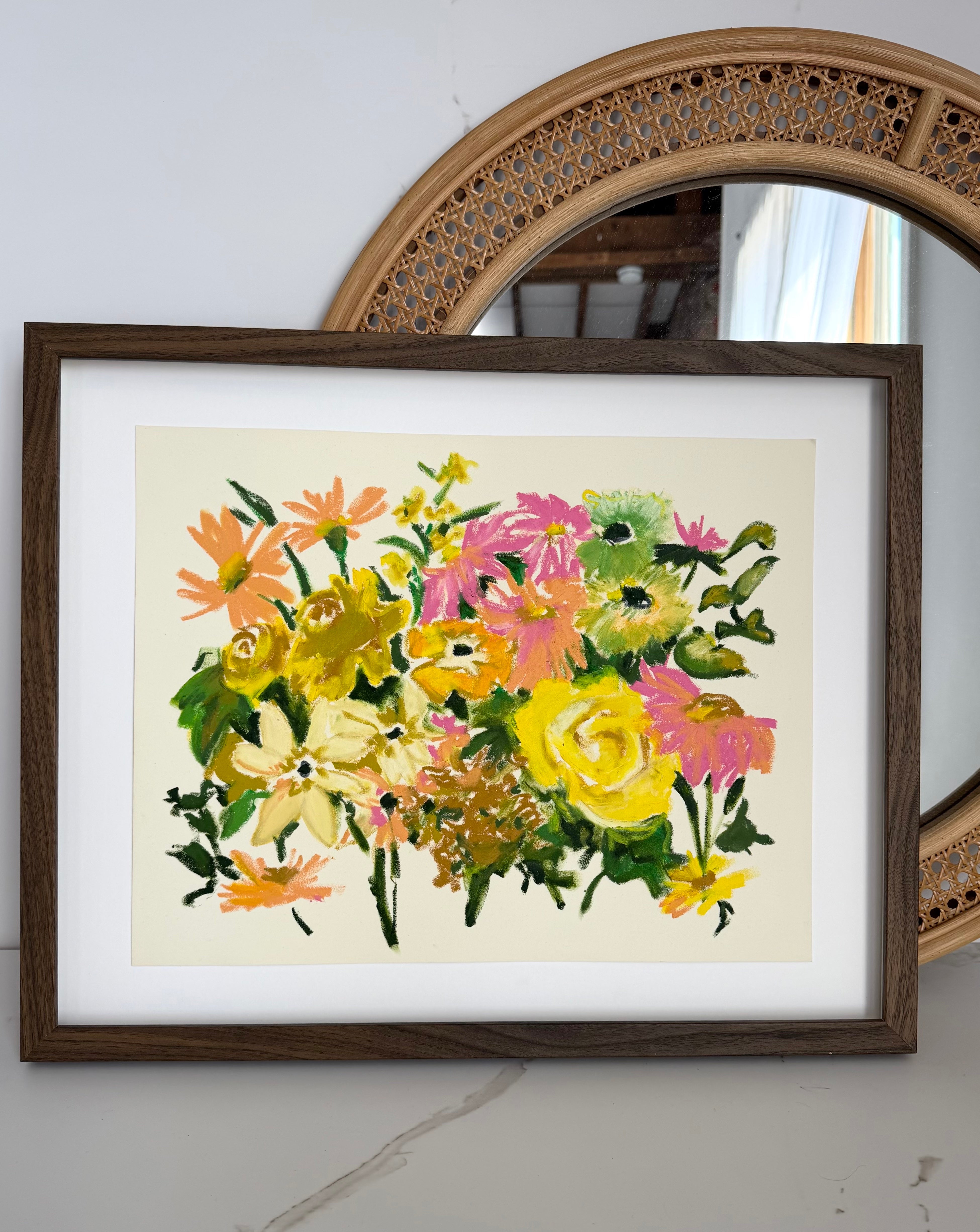 フランフラン アートフレーム Laura Dro パイナップル Laura Dro Designs  Contemporary Artist  Designer Fabric