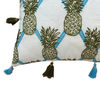 WHOLESALE: Pineapple Skies Lumbar Pillow Covers Bulk
