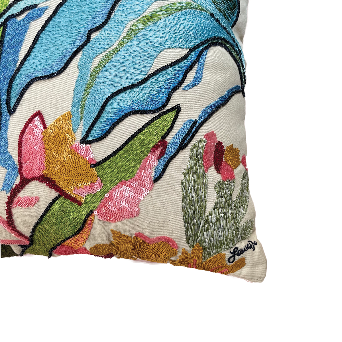Botanical Landscape Pillow Cover (Signature Series)