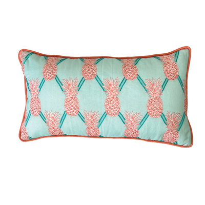 Sunset Bay Pineapple Lumbar Pillow Cover