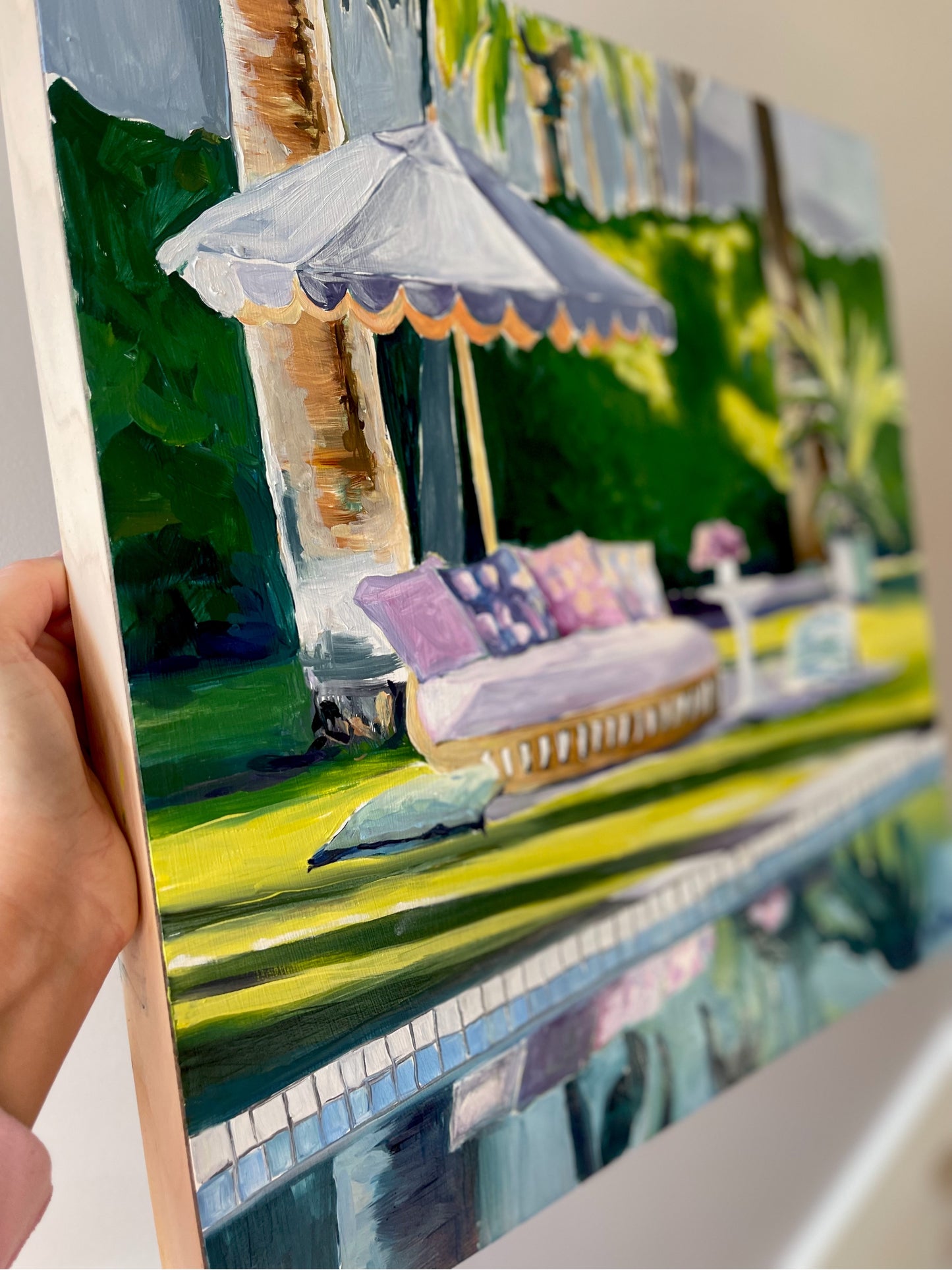 Gallery wall art cute umbrella